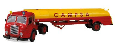 Macheta Pegaso II Z701 &amp;quot;Mofletes&amp;quot; - camion + semiremorca Altaya 1/43 foto