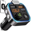 Transmitator FM Bluetooth Auto Xtrobb, Incarcator USB Type-C, Redare Muzica, Apeluri, Slot USB 64GB, Reducere Zgomot, Compatibil IOS/Android