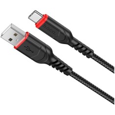 Cablu Date si Incarcare HOCO, X59 Victory, USB la USB Type-C, 1m, 2.4A, Negru