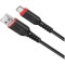 Cablu Date si Incarcare HOCO, X59 Victory, USB la USB Type-C, 1m, 2.4A, Negru