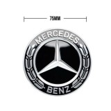 Set 4 Capace Jante Aliaj Mercedes 69mm-75mm