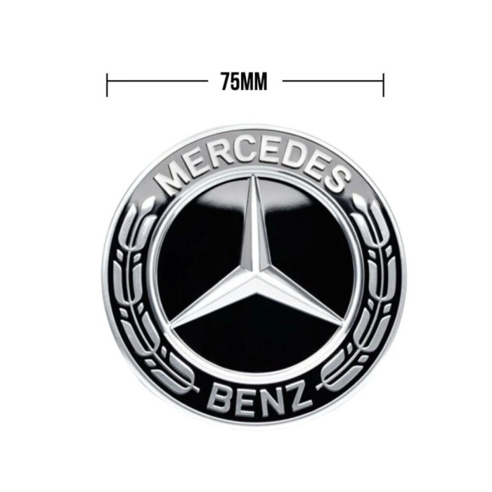 Set 4 Capace Jante Aliaj Mercedes 69mm-75mm