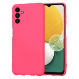 Cumpara ieftin Husa spate Samsung Galaxy A13 5G A04s Silicon Fucsia cu Microfibra SoftFlex, Techsuit