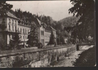 CPIB 22408 - CARTE POSTALA - SLANIC MOLDOVA, PAVILIONUL BAILOR. RPR foto
