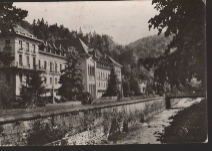 CPIB 22408 - CARTE POSTALA - SLANIC MOLDOVA, PAVILIONUL BAILOR. RPR