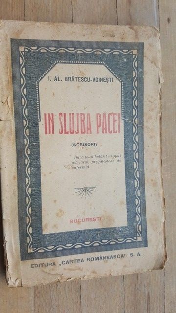 In slujba pacei- I. Al. bratescu-Voinesti