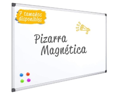 Tabla alba magnetica OFITURIA, pentru perete, 120 x 90 cm - RESIGILAT foto
