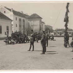 Regele Carol al II-lea la Timișoara, Școala de artilerie