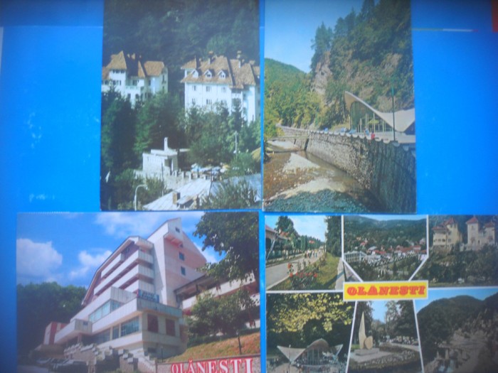 HOPCT LOT 3960 - 4 CARTI POSTALE-BAILE OLANESTI . -JUD- VALCEA-CIRCULATE