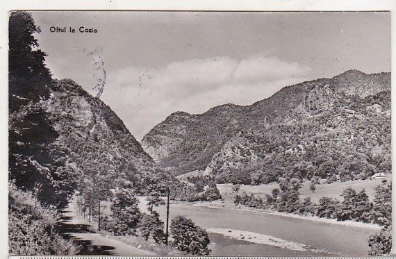 bnk cp Oltul la Cozia - Vedere - uzata