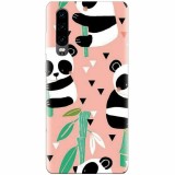 Husa silicon pentru Huawei P30, Baby Panda 001