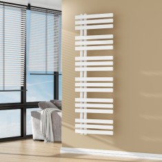 Radiator portprosop Slidre 140x50cm alb 660W [neu.haus] HausGarden Leisure foto
