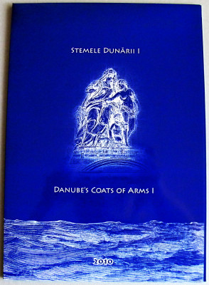 2010 Romania - Stemele Dunarii I, mapa filatelica LP 1863 c, bloc FDC albastru foto
