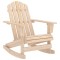 Gossi balansoar de gradina adirondack, lemn masiv de brad
