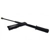 Baston Telescopic Flexibil IdeallStore Stealth Defence, Cauciuc, 46.5cm, Negru + Husa