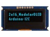 Afișaj OLED Alfanumeric 16x2 Albastru 49,2x25,7x4,5mm