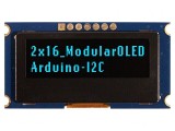 Afișaj OLED Alfanumeric 16x2 Albastru 49,2x25,7x4,5mm
