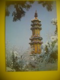 HOPCT 5589 PAGODA COMORILOR -CHINA -ASIA-NECIRCULATA, Printata