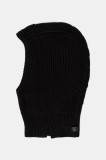 UGG glugă din amestec de l&acirc;nă CABLE culoarea negru, 102740