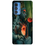 Husa compatibila cu Motorola Edge 20 model Indian statue, Silicon, TPU, Viceversa, Transparent, Carcasa