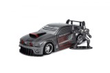 JADA MARVEL MASINUTA METALICA FORD MUSTANG SCARA 1:32 SI FIGURINA METALICA WAR MACHINE, Jadatoys