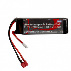 LI-PO - ACUMULATOR 11.1V - 2200 MAH - 30C - T-PLUG