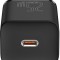 INCARCATOR retea Baseus Super Si, Quick Charge 25W, 1 x USB Type-C 5V/3A, negru &quot;CCSP020101&quot; (timbru verde 0.18 lei) - 6932172603724