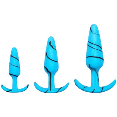 Set dildo Leso Anchor Blue/Black foto