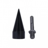 Despicator lemn pentru bormasina, Dimensiune 52mm, Otel Carbon, Negru