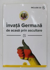INVATA GERMANA DE ACASA PRIN ASCULTARE , 5 CD - URI INCLUSE , ANII &#039; 2000