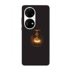 Husa compatibila cu Huawei P40 model Lightbulb, Silicon, TPU, Viceversa, Transparent, Carcasa