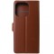 Husa tip carte cu stand Techsuit, aspect piele maro, pentru Apple iPhone 16 Pro