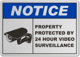 Property Protected By Surveillance Sign