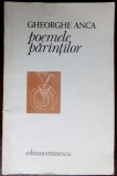 Cumpara ieftin GEORGE/GHEORGHE ANCA-POEMELE PARINTILOR/1976/DEDICATIE-AUTOGRAF/DESEN C.BRANCUSI