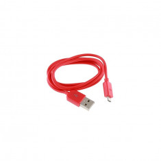 Cablu de date de la USB 2.0 la Micro USB-Lungime 2 Metri-Culoare Roșu
