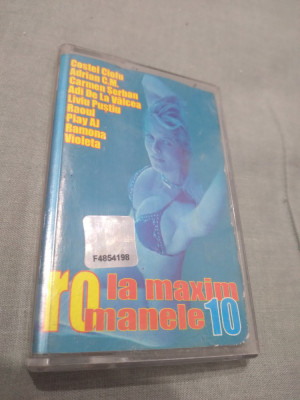 CASETA MANELE RO LA MAXIM MANELE 10 ORIGINALA RARA!! foto