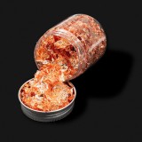 Cumpara ieftin Foita Creponata Unghii LUXORISE, Cooper Glam, LUXORISE Nail Art