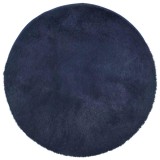 Cumpara ieftin Covor shaggy cu pom inalt, NAVARRA, bleumarin, 240x240 cm