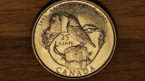 Canada - moneda de colectie comemorativa - 25 cents 2005 - Saskatchewan, America de Nord