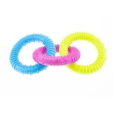 Cumpara ieftin Jucarie caini inele colorate, Enjoy, 16 cm