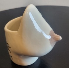Coffe cup funny, cana mare de cafea cu san de femeie, simpatica, portelan