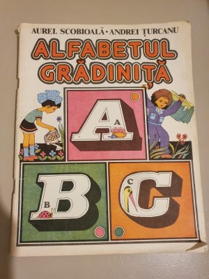 Alfabetul Gradinita - Aurel Scobioala foto