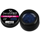 Cumpara ieftin Gel UV Colorat Cyber Blue 5ml, SensoPRO Milano