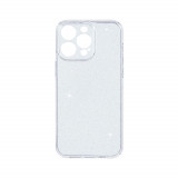 Husa BestCase&reg; Crystal Glitter 2MM, Compatibila Cu Apple iPhone 15 Pro,