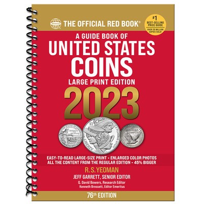 Redbook 2023 Us Coins Large Print foto