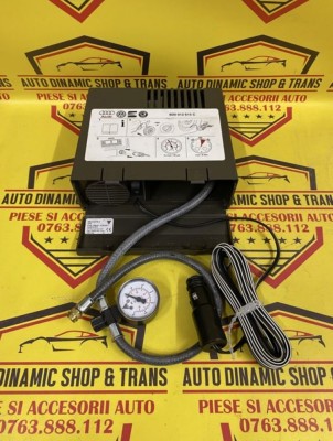 Compresor auto umflat roti original Vw Seat Skoda Audi 180w 12V 15 A foto