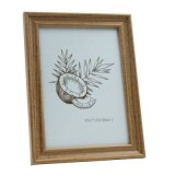 Rama foto No. K115, PVC, 13x18cm, maro natur