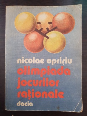 OLIMPIADA JOCURILOR RATIONALE - Nicolae Oprisiu foto