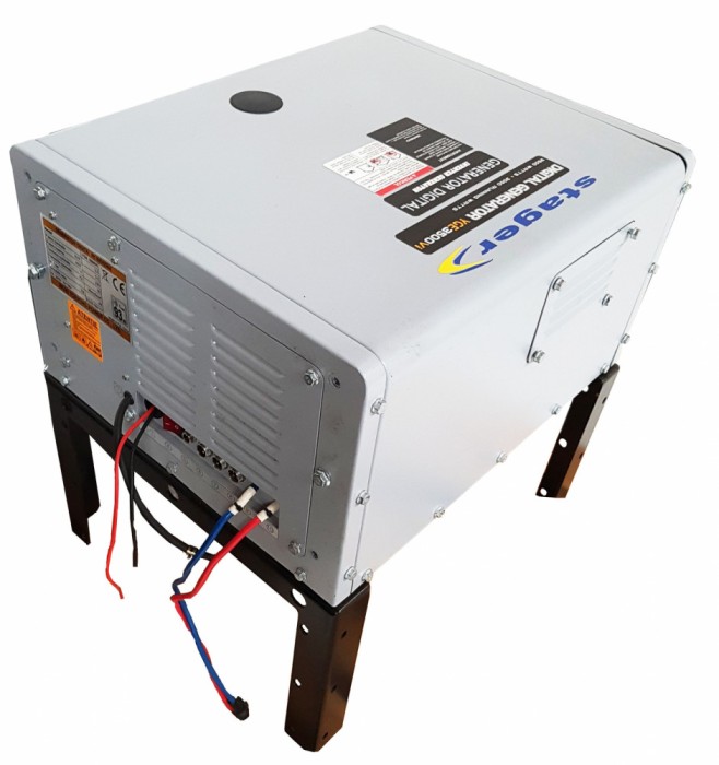 Generator digital invertor pentru autorulote Stager YGE3500Vi 3.5kW, 230V, benzina, pornire electrica