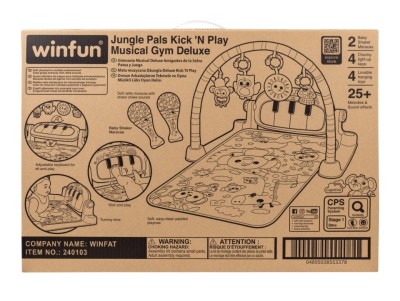 WINFUN CENTRU DE ACTIVITATI MUZICAL PRIETENII DIN JUNGLA DELUXE foto